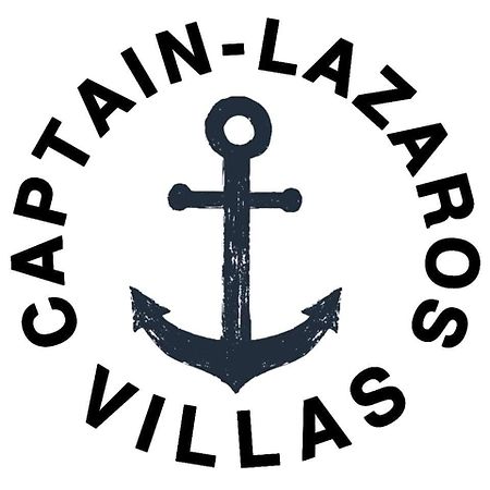 Located By The Sea One Beachfront Private Captain Lazaros Pool Villa With Loft In 750Sqm Spacious Private Plot-Jacuzzi-Sunrelax-Furnished Terace-Gazebo-Private Parking,Sleep 3 Adults And 2 Children, Just Steps From The Black Beach-Seaview Периса Екстериор снимка