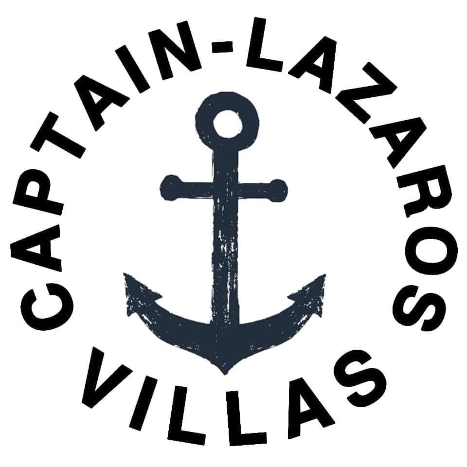 Located By The Sea One Beachfront Private Captain Lazaros Pool Villa With Loft In 750Sqm Spacious Private Plot-Jacuzzi-Sunrelax-Furnished Terace-Gazebo-Private Parking,Sleep 3 Adults And 2 Children, Just Steps From The Black Beach-Seaview Периса Екстериор снимка