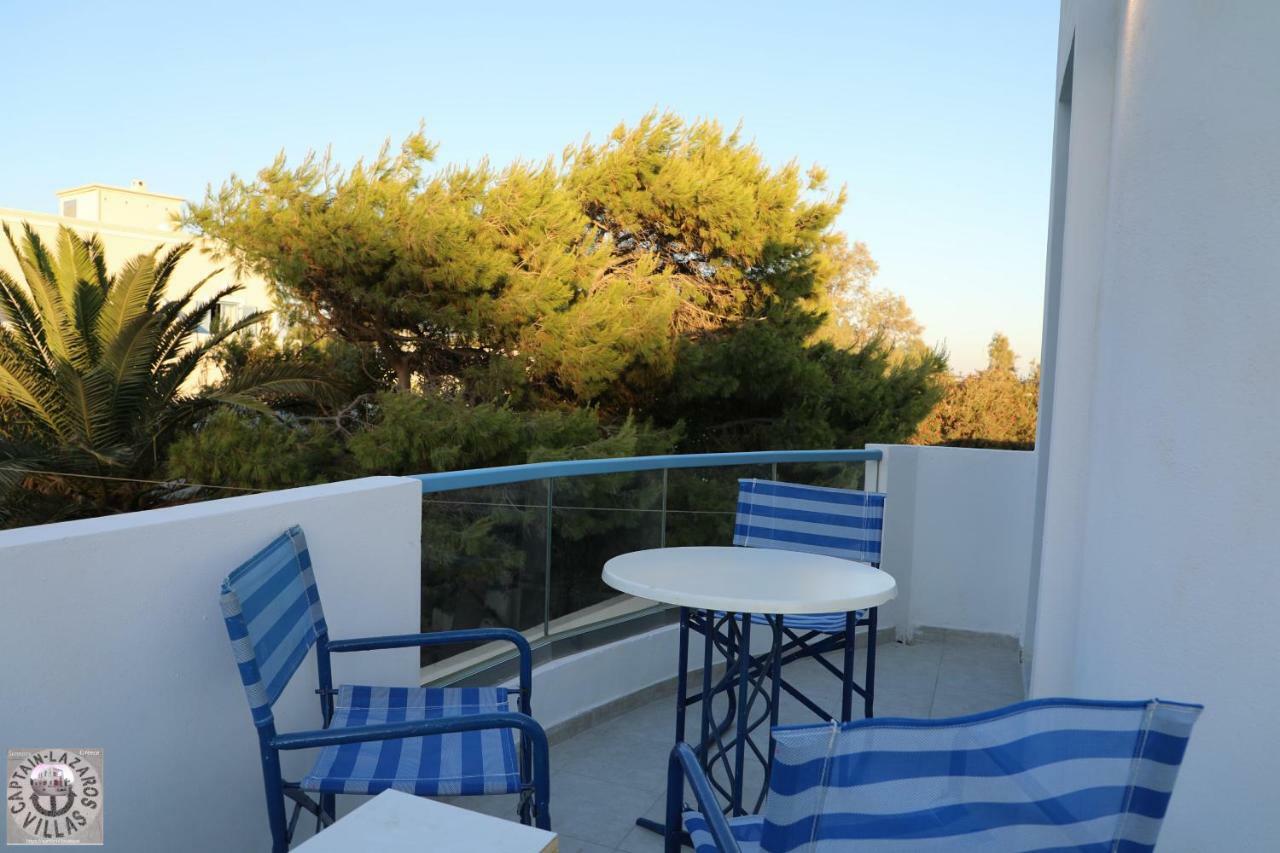 Located By The Sea One Beachfront Private Captain Lazaros Pool Villa With Loft In 750Sqm Spacious Private Plot-Jacuzzi-Sunrelax-Furnished Terace-Gazebo-Private Parking,Sleep 3 Adults And 2 Children, Just Steps From The Black Beach-Seaview Периса Екстериор снимка